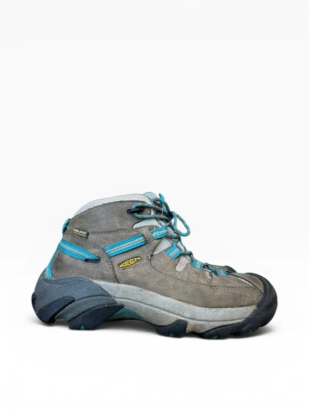 Keen Women's Targhee II Mid Waterproof Gargoyle/Caribbean Sea Women’s size 9 - Picture 8 of 13